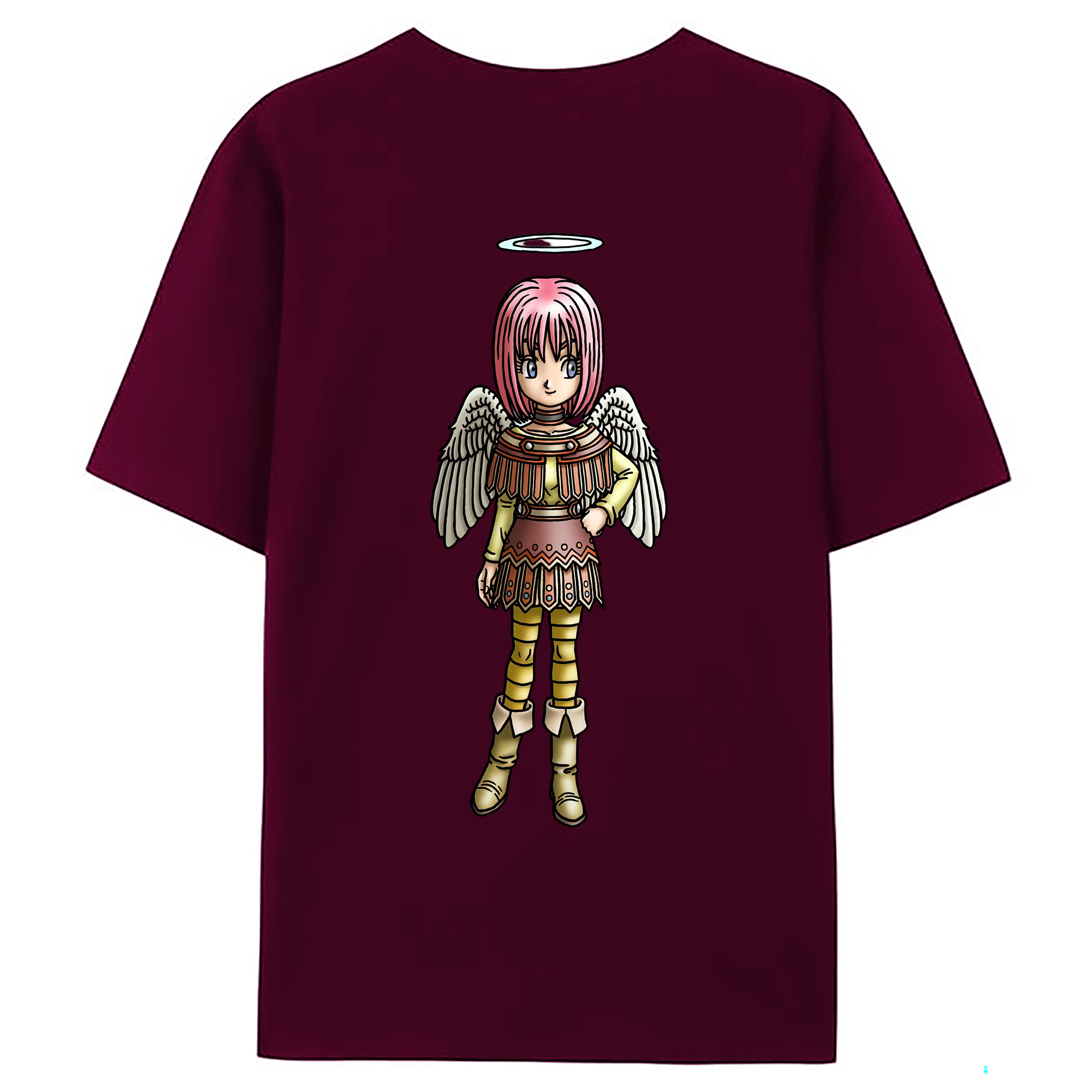 （画像用） ドラゴンクエスト Doragon Kuesuto Dragon Quest レディース半袖Tシャツ(バックプリント)